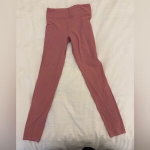 Athleta Kids Dusty Rose Leggings